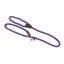 Digby and Fox Rope Slip Dog Lead - Purple