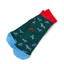Tikaboo Children's Ankle Socks - Green Horse - One Size