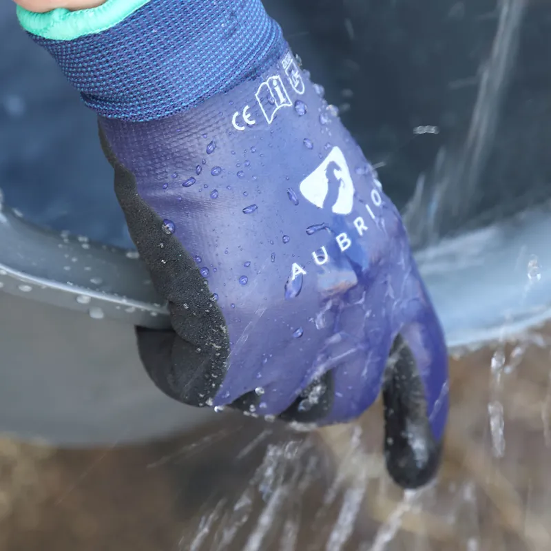 Aubrion Winter Waterproof Work Gloves - Navy