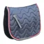 Wave Saddle Pad - Denim/Red
