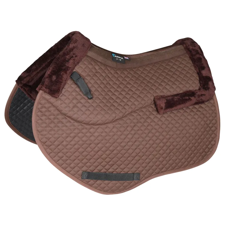 ARMA Half Lined Jump Saddlecloth - Brown