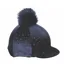 Velvet Sparkle Hat Cover - Navy