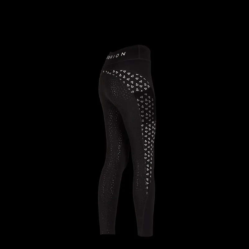 Aubrion Coombe Riding Tights - Young Rider - REFLECTIVE