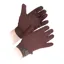 Shires Adults Newbury Cotton Pimple Gloves - Brown