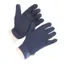 Shires Adults Newbury Cotton Pimple Gloves - Navy