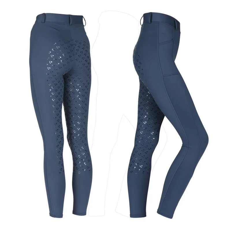Aubrion Albany Riding Tights - Navy