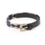 Aubrion Drover Skinny Polo Belt - Navy/Pink/Natural