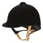 Charles Owen Hampton Velvet Riding Hat - Black