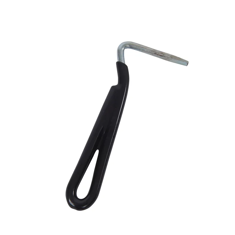 Roma Vinyl Handle Hoof Pick - Black