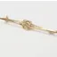 Knot Stock Pin - Gold