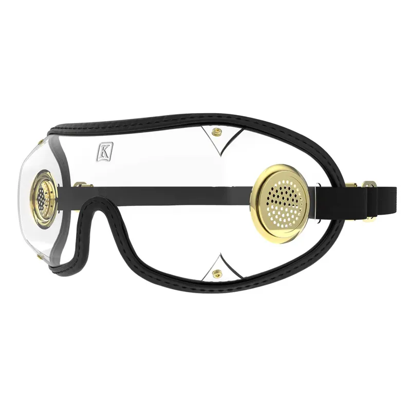Kroops 3-Slot Race Goggles - Clear - Black