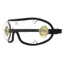 Kroops 3-Slot Race Goggles - Clear - Black