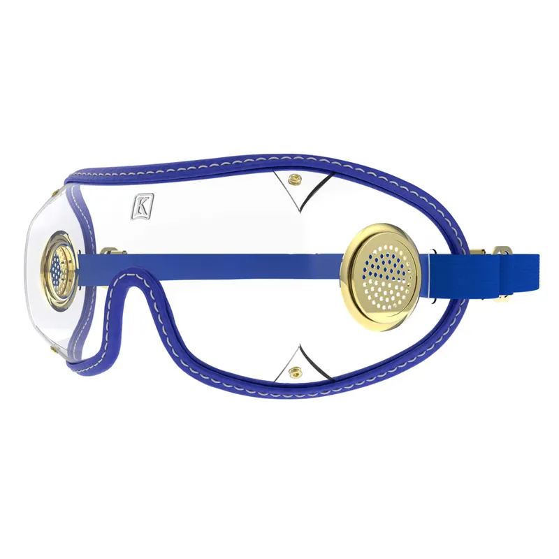 Kroops 3-Slot Race Goggles - Clear - Royal Blue
