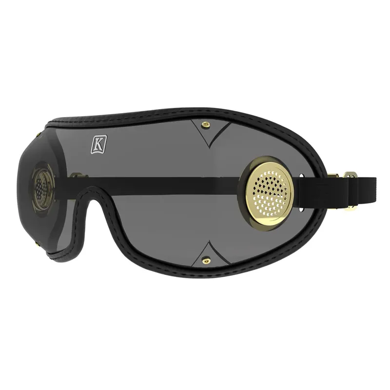 Kroops 3-Slot Race Goggles - Tinted - Black