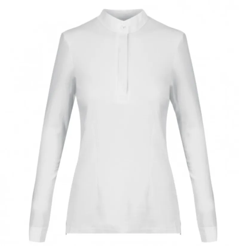 Ladies Cosy Thermal Stock Shirt - White