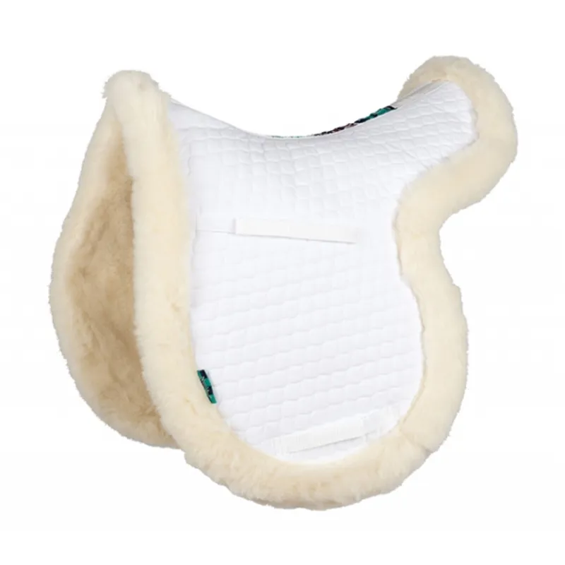 NuuMed GP HiWither Full Wool Numnah - White