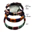 Polo Dog Collar - Navy/Orange