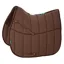 NuuMed GP HiWither Half Wool Saddlepad - 12OZ Quilt - Brown