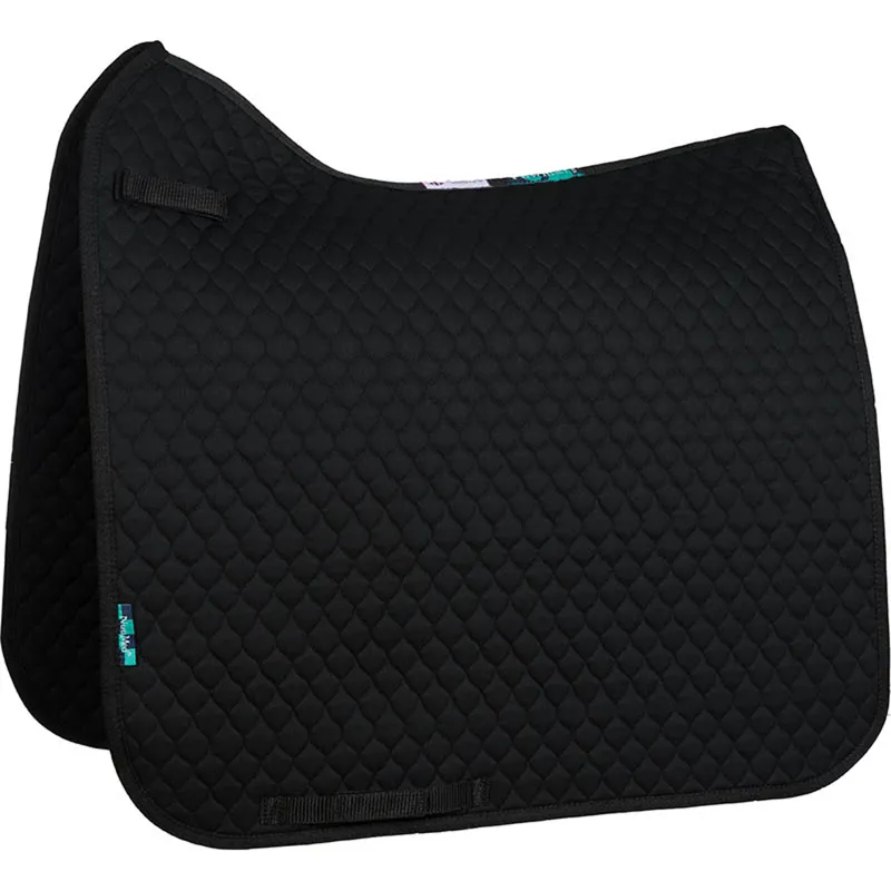 NuuMed Dressage HiWither Quilted Saddlepad - Black