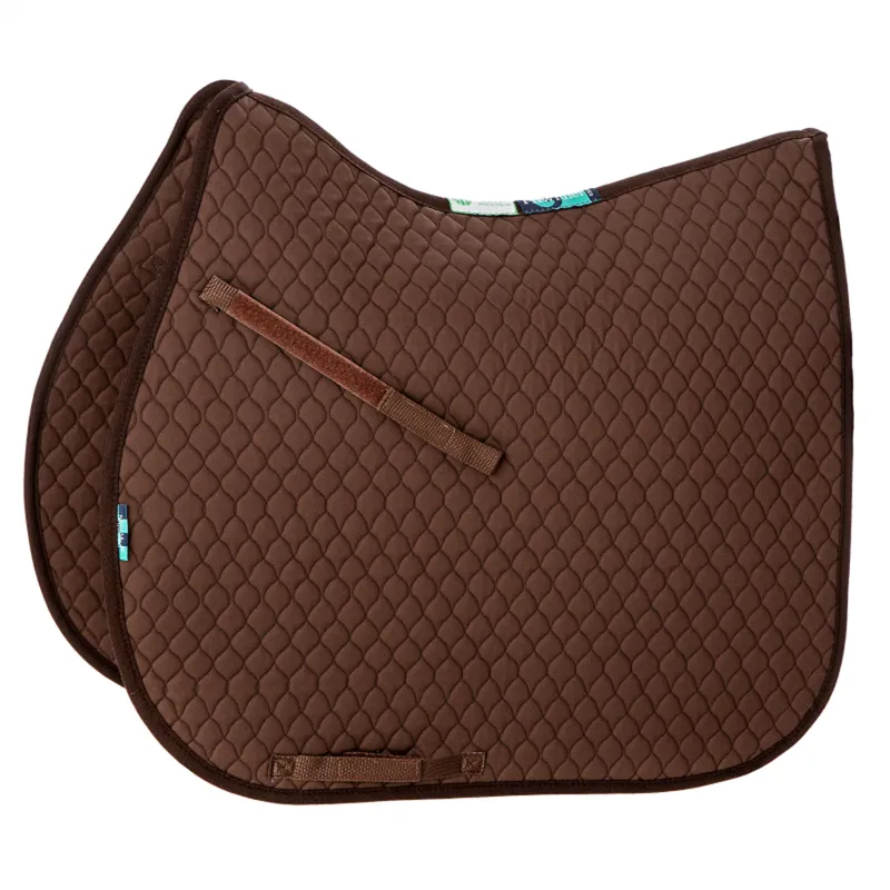 NuuMed GP HiWither Quilted Saddlepad - Brown