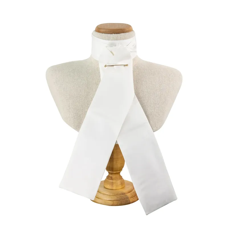 Racesafe Silk Stock - Untied - Natural