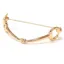 Equetech Snaffle Stock Pin - Gold