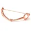 Snaffle Stock Pin - Rose Gold