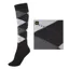 Kavalkade Long Socks - Black/White/Grey