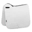 LeMieux Suede Dressage Saddle Square - FS - White