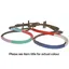 Rubber Grip Training Reins - Pony - Red/White/Blue