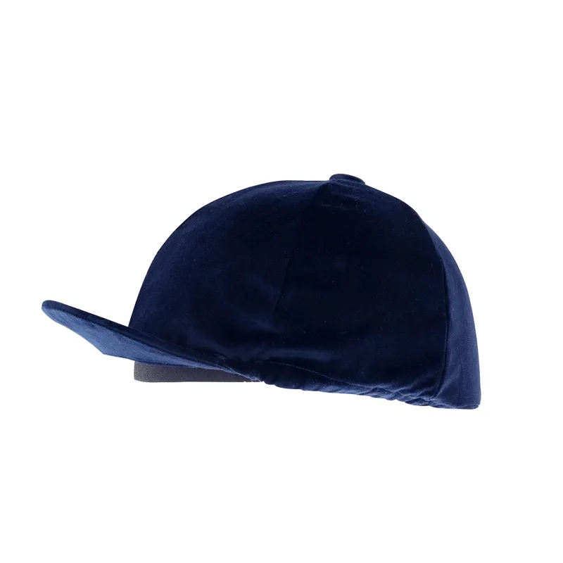 Racesafe Velvet Hat Cover - Navy
