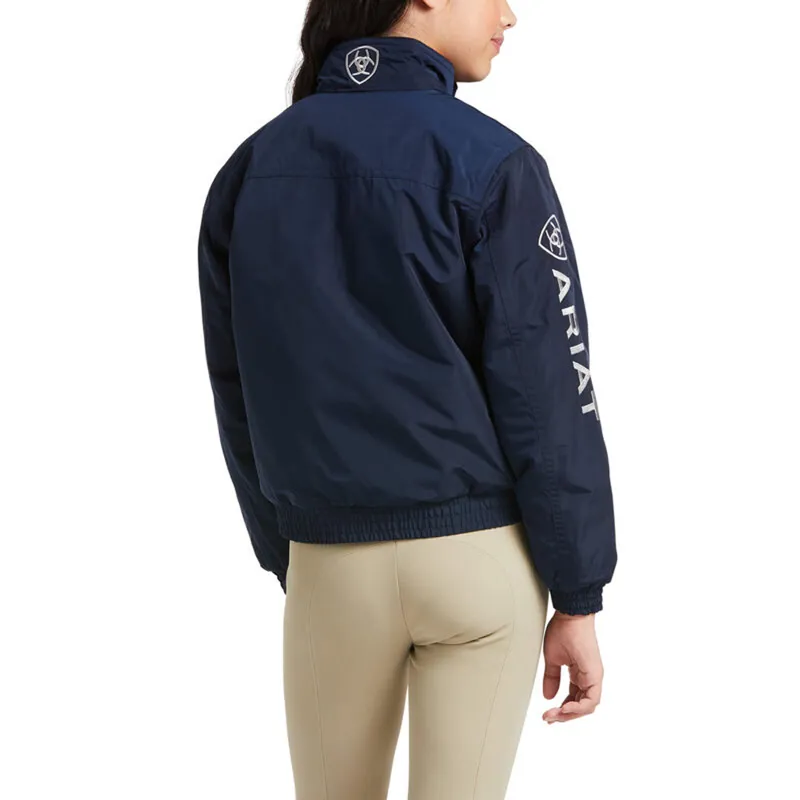 Ariat Youth Team Stable Jacket - Navy-1