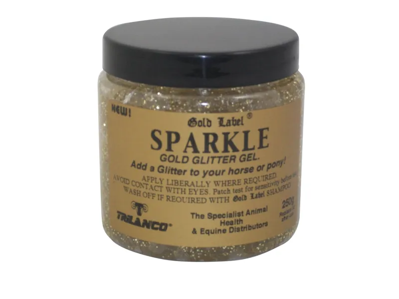 Gold Label 250ml Sparkle Glitter Gel - Gold