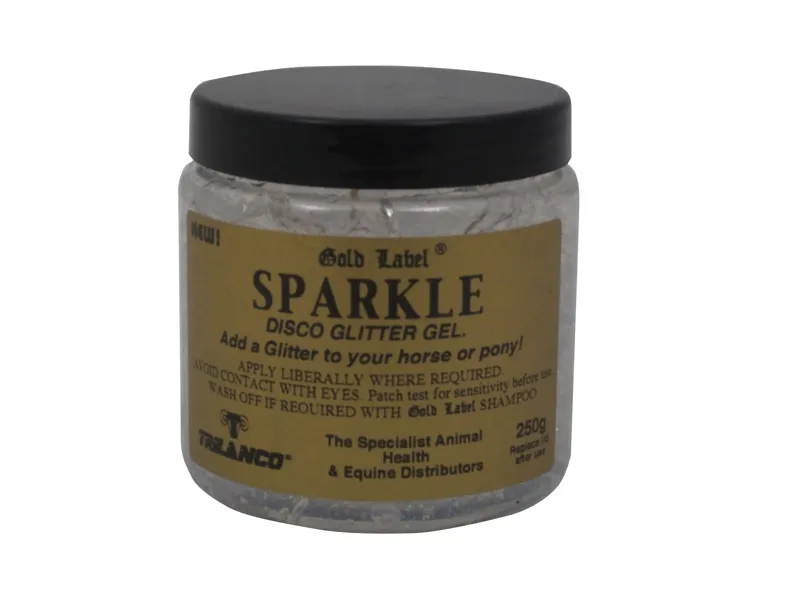 Gold Label 250ml Sparkle Glitter Gel in Silver