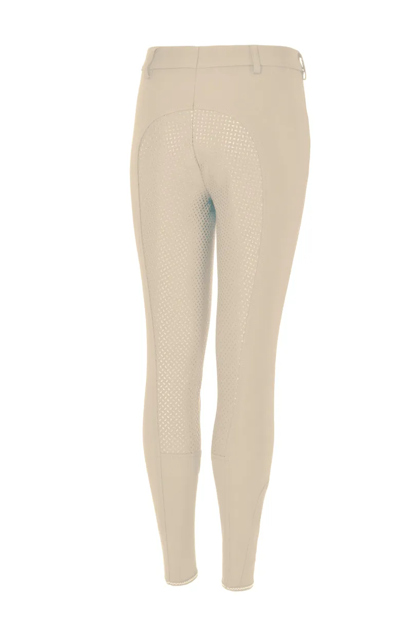 Pikeur Braddy Grip Seat Junior Breeches - Beige-1
