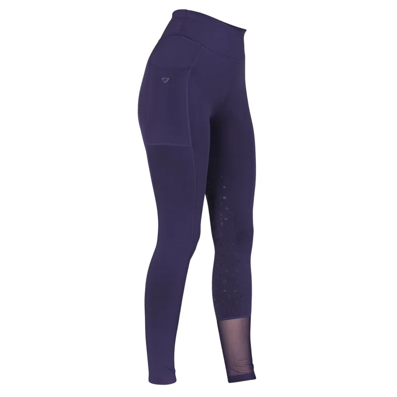 Aubrion Sculpt Riding Tights - Navy-1