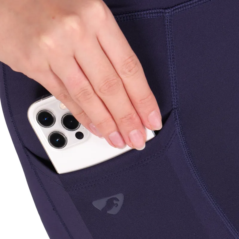 Aubrion Sculpt Riding Tights - Navy-3