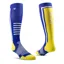 Ariat Tek Slimline Performance Socks - Royal/Yellow