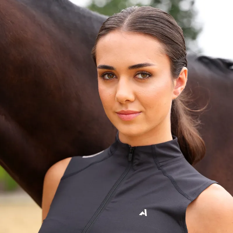 Aubrion React Sleeveless Base Layer - Shadow-3