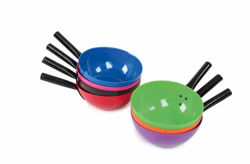 Round Feed Scoop - Blue-1