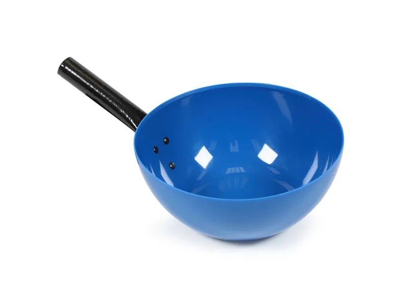 Round Feed Scoop - Blue