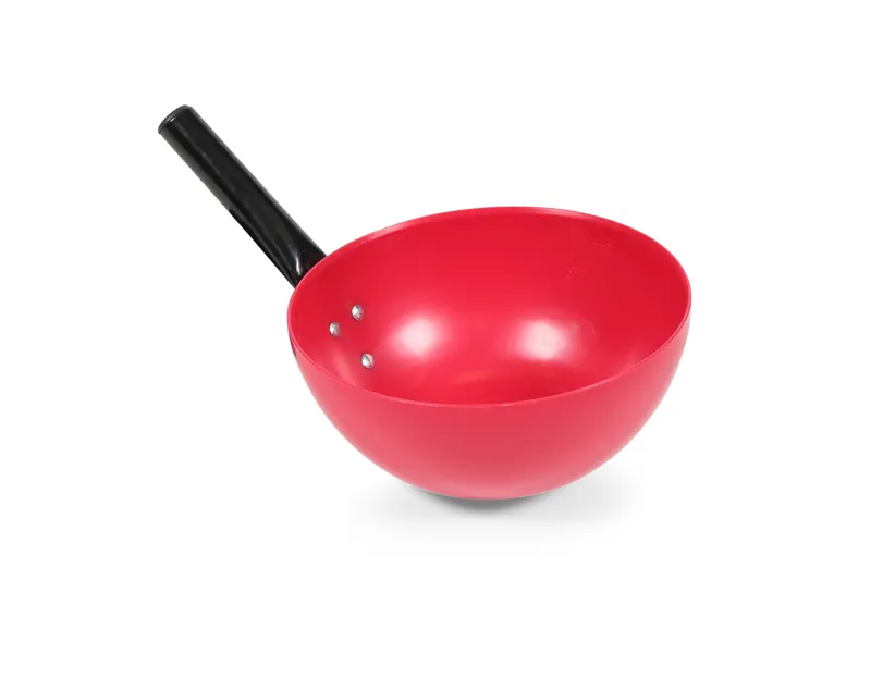 Round Feed Scoop - Red