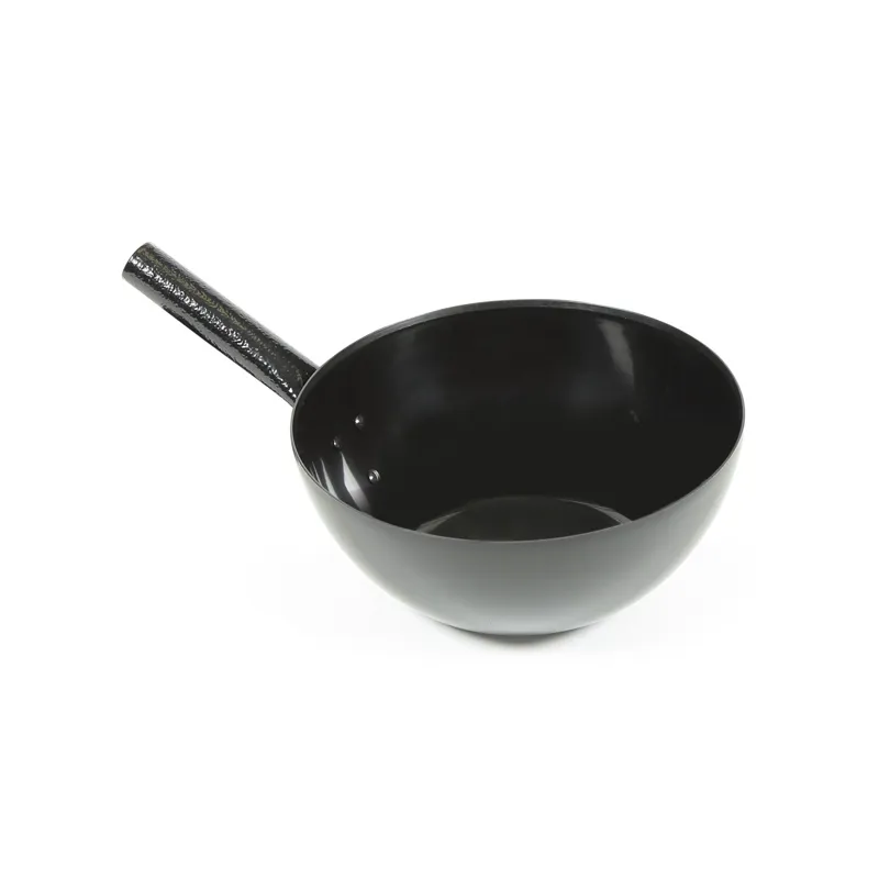 Round Feed Scoop - Black