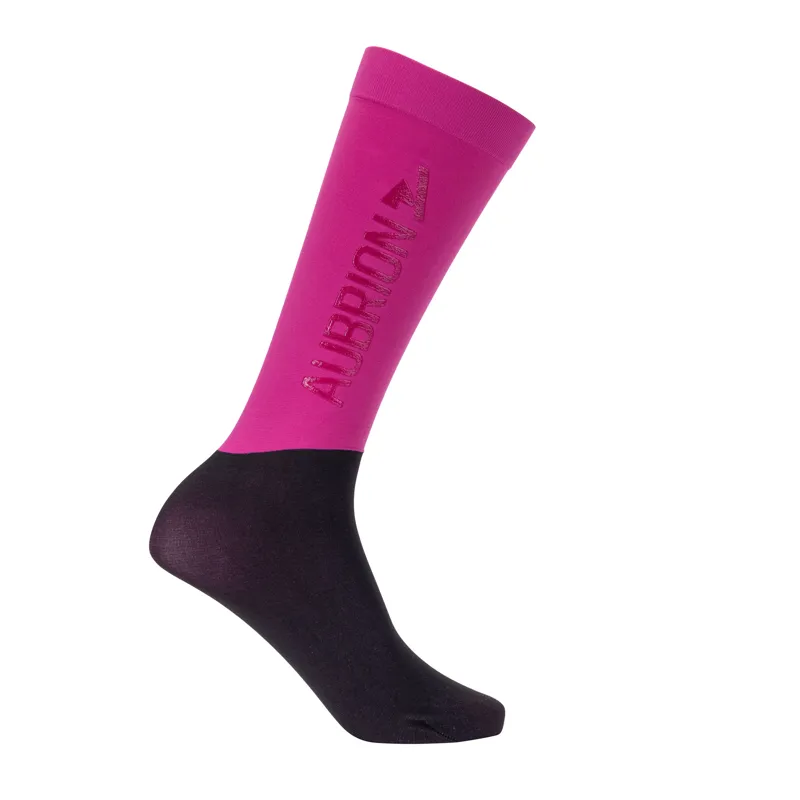 Aubrion React Performance Socks - Fuchsia