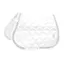 Eskadron CS26 Saddle Cloth Satin Frills - White - Jump