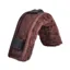 Real Lambskin Noseband/Poll Sleeve - 28cm - Brown