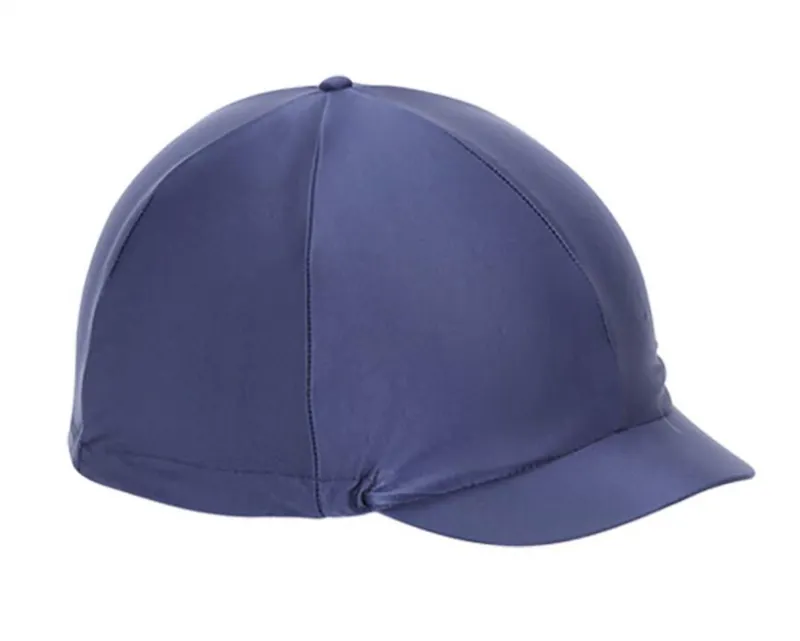 Shires Lycra Hat Cover - One Size - Navy