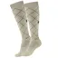 Waldhausen Argyle Riding Socks - Beige Grey