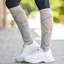 Waldhausen Argyle Riding Socks - Chrome Grey