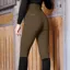 Waldhausen Comfort Ride Glam Full Seat Breeches - Green Brown